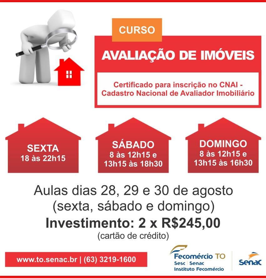 Curso de avaliacao de imoveis