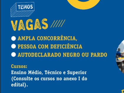 CIEE abre vagas de estgio para nvel mdio, tcnico e superior