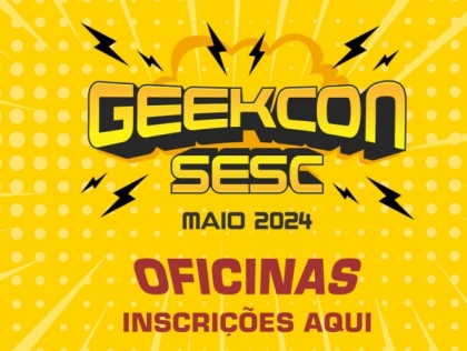 Inscries gratuitas para oficinas de cosplay, K-Pop, quadrinhos, cinema e RPG